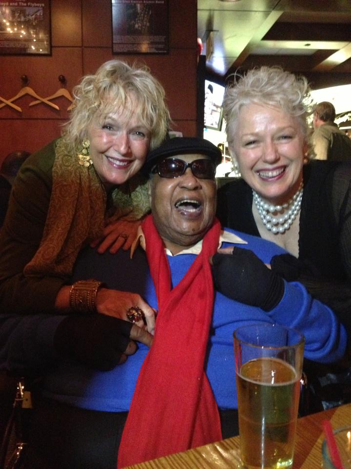 Betty and Cath with Les McCann